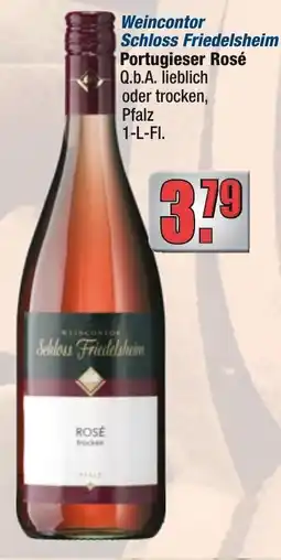 Profi Getränke Weincontor Schloss Friedelsheim Portugieser Rosé Angebot