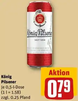 REWE König Pilsener Angebot