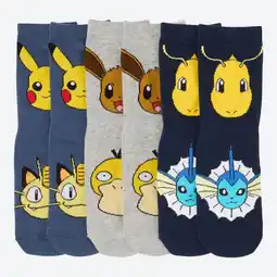 NKD Pokémon Kinder-Jungen-Socken, 3er-Pack Angebot
