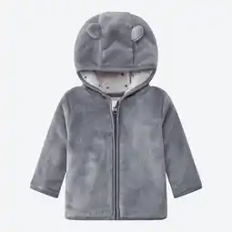 NKD Baby-Plüsch-Jacke mit Kapuze Angebot