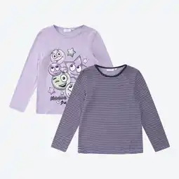 NKD Kinder-Mädchen-Langarmshirt aus Baumwolle, 2er-Pack Angebot