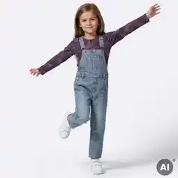 NKD Kinder-Mädchen-Latzhose mit Taschen und verstellbaren Riemen Angebot