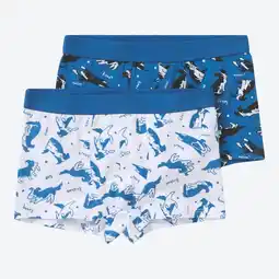 NKD Kinder-Jungen-Retroshorts mit Hunde-Allover-Print, 2er-Pack Angebot