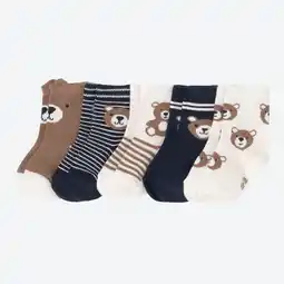 NKD Baby-Socken mit Bärchenmotiven, 5er-Pack Angebot