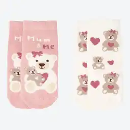 NKD Baby-Mädchen-ABS-Socken mit Bärchenmotiven, 2er-Pack Angebot