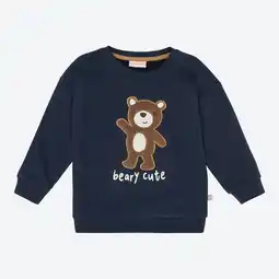NKD Baby-Jungen-Sweatshirt mit Bärenapplikation Angebot