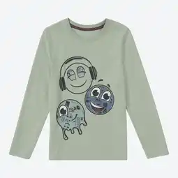NKD Kinder-Jungen-Shirt mit Smiley-Aufdruck Angebot