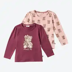 NKD Baby-Mädchen-Shirt aus Baumwolle, 2er-Pack Angebot