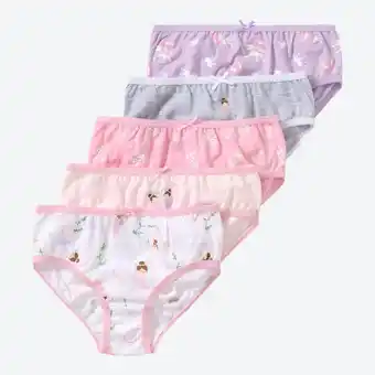 NKD Kinder-Mädchen-Slip aus Baumwolle, 5er-Pack Angebot