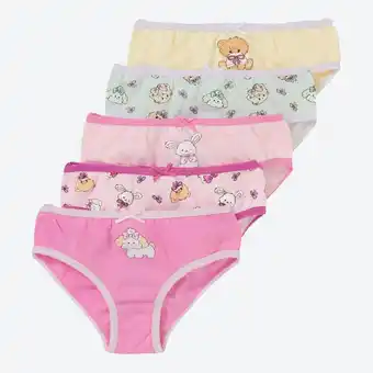 NKD Mädchen-Slip mit Tier-Motiv, 5er-Pack Angebot