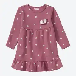 NKD Baby-Mädchen-Kleid mit wattierter Eulen-Applikation Angebot