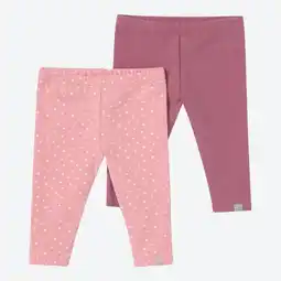NKD Baby-Mädchen-Sweathose mit Herzen, 2er-Pack Angebot