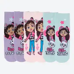 NKD Gabby's Dollhouse Kinder-Mädchen-Socken, 3er-Pack Angebot