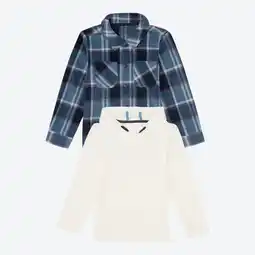 NKD Kinder-Jungen-Set mit Fleece-Hemd, 2-teilig Angebot
