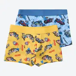 NKD Kinder-Jungen-Retroshorts mit Fahrzeug-Motiven, 2er-Pack Angebot