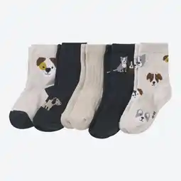 NKD Baby-Jungen-Socken mit Hunde-Motiven, 5er-Pack Angebot