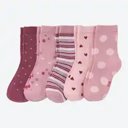 NKD Kinder-Mädchen-Socken, 5er-Pack Angebot