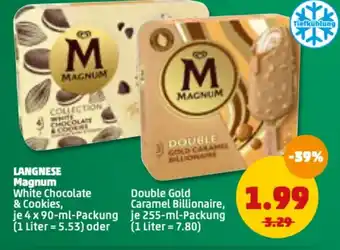 PENNY Langnese Magnum 90ml Angebot