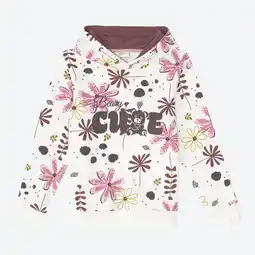 NKD Kinder-Mädchen-Sweatshirt mit Kapuze und Allover-Print Angebot