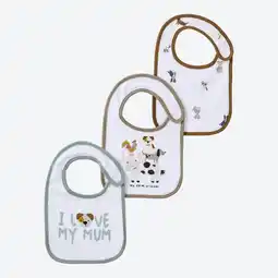 NKD Baby-Jungen-Lätzchen mit Tier-Motiven, 3-teilig Angebot