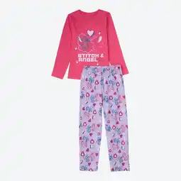 NKD Lilo & Stitch Kinder-Mädchen-Schlafanzug, 2-teilig Angebot
