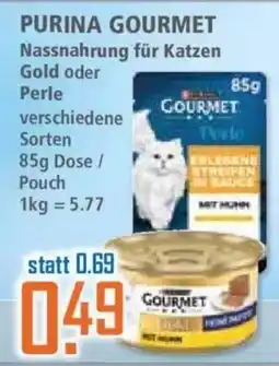 Klaas und Kock Purina Gourmet Nassnahrung für Katzen Angebot
