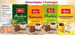 Klaas und Kock Melitta Filterkaffee Angebot