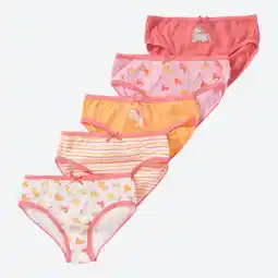 NKD Kinder-Mädchen-Slip aus Baumwolle, 5er-Pack Angebot