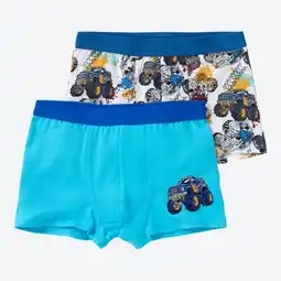 NKD Kinder-Jungen-Retroshorts mit Monster-Truck-Motiv, 2er-Pack Angebot
