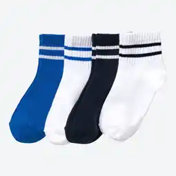 NKD Kinder-Jungen-Kurzschaftssocken mit Streifendesign, 4er-Pack Angebot