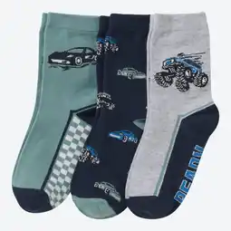 NKD Kinder-Jungen-Socken mit Fahrzeug-Motiven, 3er-Pack Angebot
