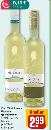 REWE Maybach Qualitätswein Angebot
