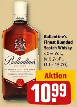 REWE Ballantine's Finest Blended Scotch Whisky Angebot