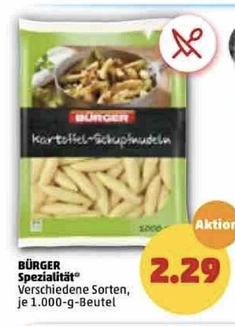 PENNY Bürger Spezialität Angebot