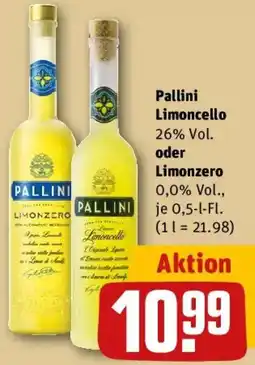 REWE Pallini Limoncello oder Limonzero Angebot