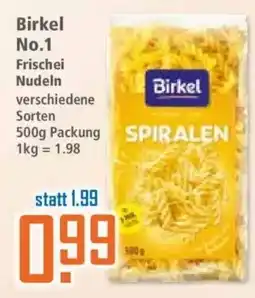 Klaas und Kock Birkel Frischei Nudeln SPIRALEN Angebot