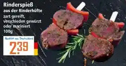Klaas und Kock Rinderspieß aus der Rinderhüfte Angebot