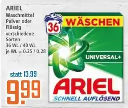 Klaas und Kock ARIEL Waschmittel Angebot