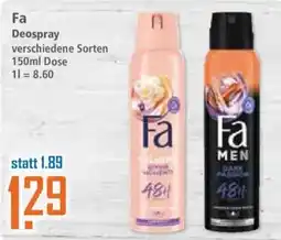Klaas und Kock Fa Deospray Angebot