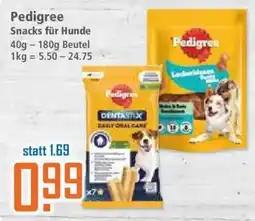 Klaas und Kock Pedigree Snacks für Hunde Angebot