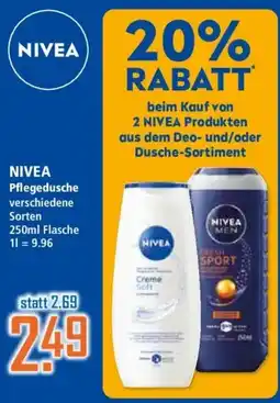 Klaas und Kock NIVEA Pflegedusche Angebot
