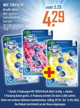 Klaas und Kock WC FRISCH Kraft Aktiv Angebot