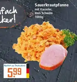 Klaas und Kock Sauerkrautpfanne mit Kasseler, vom Schwein Angebot