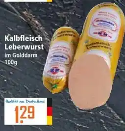 Klaas und Kock Kalbfleisch Leberwurst im Golddarm Angebot