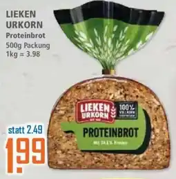 Klaas und Kock LIEKEN URKORN Proteinbrot Angebot