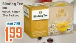 Klaas und Kock Bünting Tee Angebot