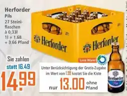 Klaas und Kock Herforder Pils Angebot