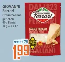Klaas und Kock Giovanni Ferrari Grana Padano gerieben Angebot