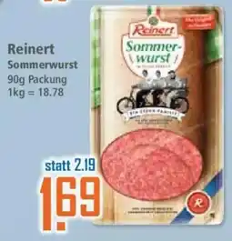 Klaas und Kock Reinert Sommerwurst Angebot