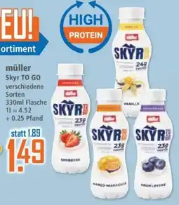 Klaas und Kock müller Skyr TO GO Angebot